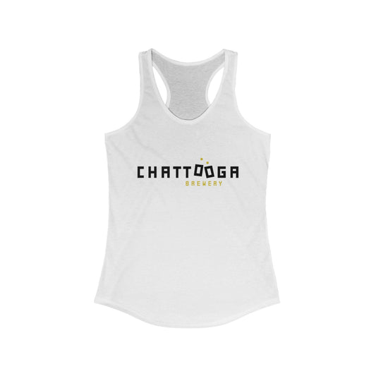 Chattooga Brewing Company Women's Racerback Tank Top - Premium Soft Blend | Georgia Craft Beer Apparel