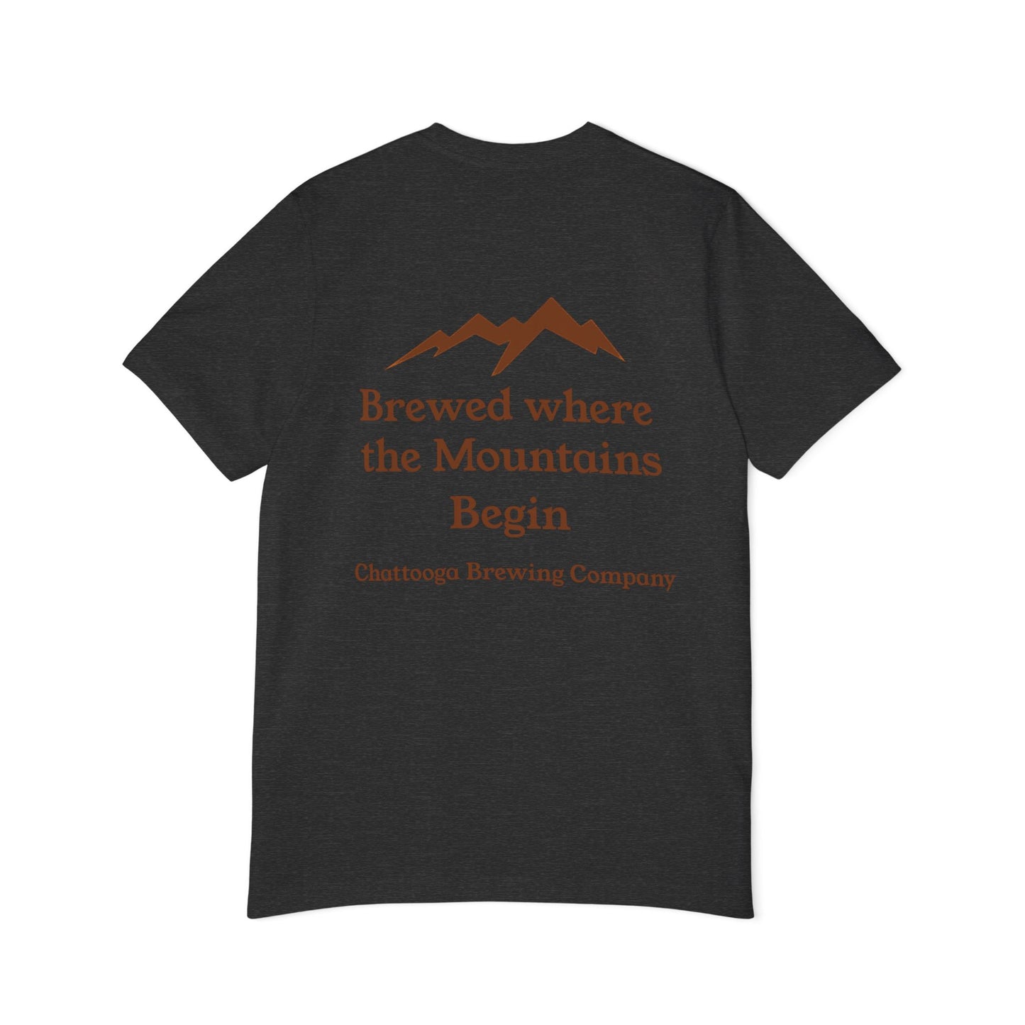 Chattooga Mountains Brewing T-Shirt - Made in USA, Unisex, Short Sleeve