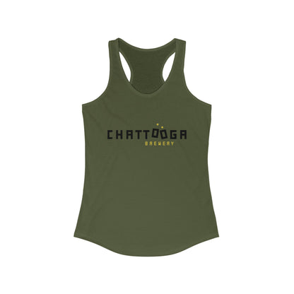Chattooga Brewing Company Women's Racerback Tank Top - Premium Soft Blend | Georgia Craft Beer Apparel