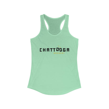 Chattooga Brewing Company Women's Racerback Tank Top - Premium Soft Blend | Georgia Craft Beer Apparel