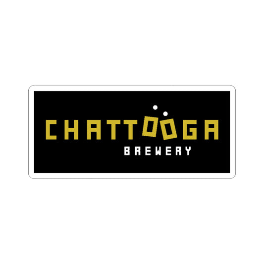 Chattooga Brewery Logo Sticker — Black & Gold
